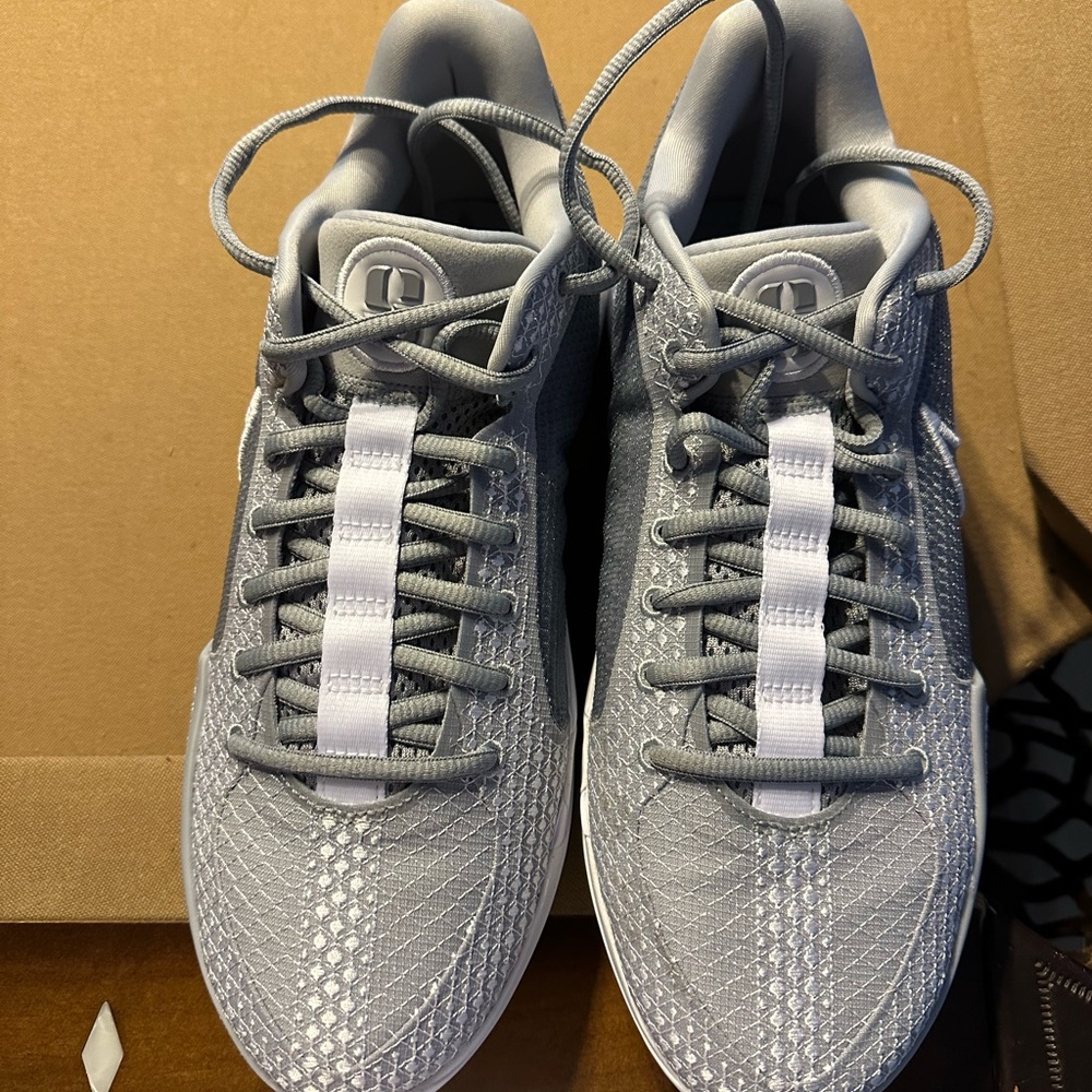 Sabrina 1 TB Sneakers - Wolf Grey and White
